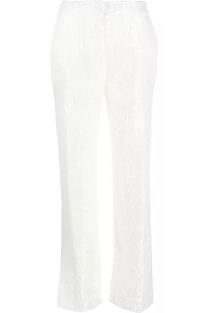 Claudie Pierlot Pantalones acampanados con lentejuelas