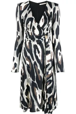 Roberto Cavalli Vestido con estampado Jaguar