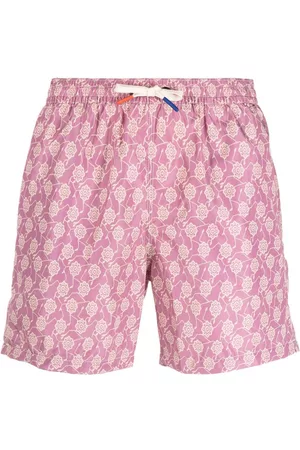 ALTEA Bañador con estampado floral y cordones