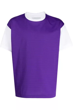 Fumito Ganryu Camiseta con panel en contraste