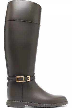 Sergio Rossi Botas con detalle de hebillas