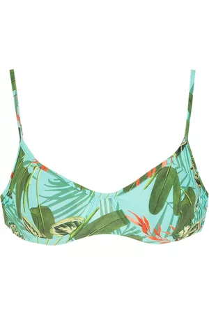 Lygia & Nanny Top de bikini Fiji con motivo tropical