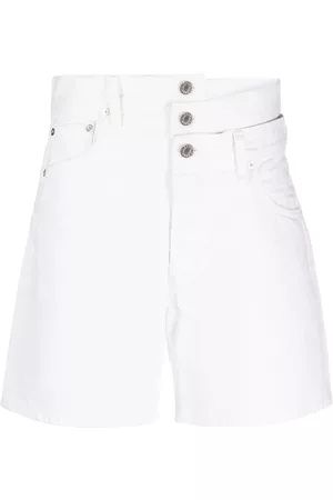 AGOLDE Pantalones vaqueros cortos con aberturas