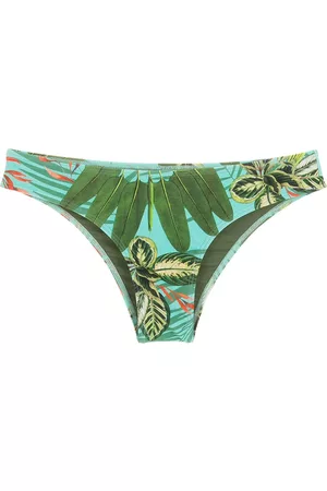 Lygia & Nanny Bragas de bikini Waikiki con motivo tropical