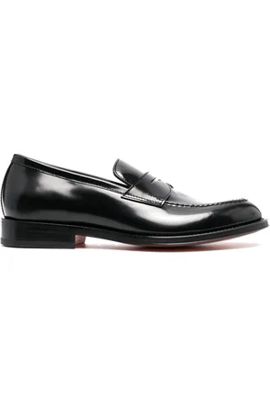 santoni Mocasines con puntera de almendra