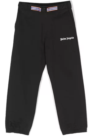 Palm Angels Pantalones con logo estampado