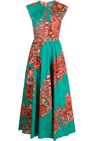 La DoubleJ Vestido con motivo floral