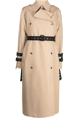 Rokh Gabardina con cintura lazada