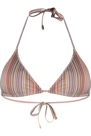 Paul Smith Top de bikini a rayas