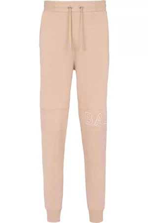 Balmain Pantalones de chándal con logo en relieve