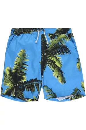 BLUE SKY INN Bañador con palmera estampada