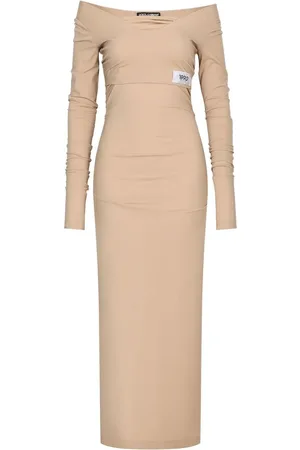 Dolce & Gabbana Vestido con hombros descubiertos de Kim