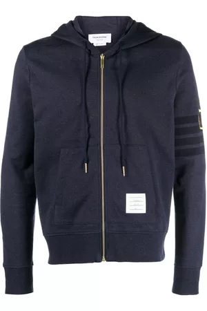 Thom Browne Anchor zip-up hoodie