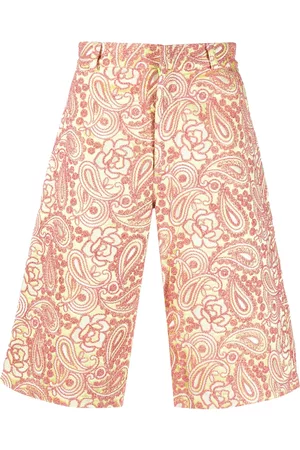 Bluemarble Bermudas con bordado floral