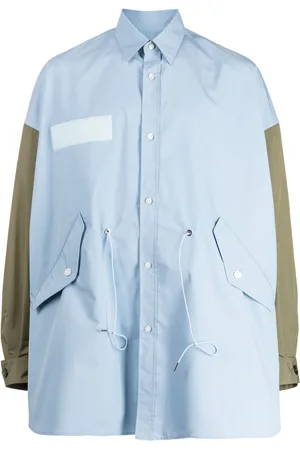 Fumito Ganryu Camisa con cintura con cordones