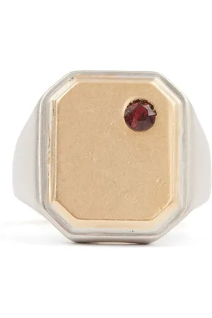 Maison Margiela Anillo Chevalier con grabado