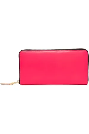 Comme des Garçons Cartera con cremallera en contraste