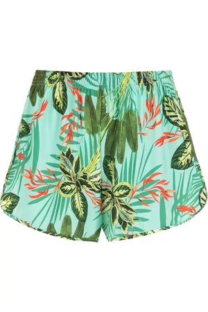 Lygia & Nanny Bermudas Lee con motivo tropical