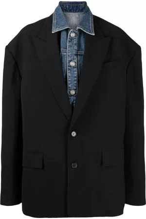 JUUN.J Blazer oversize con solapas de pico