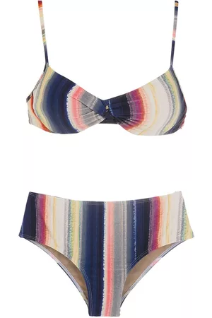 Lygia & Nanny Bikini Verônica con rayas estampadas