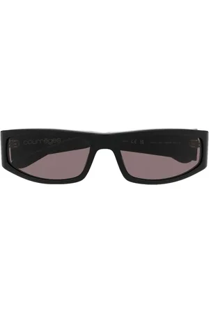 Courrèges Gafas de sol con logo estampado