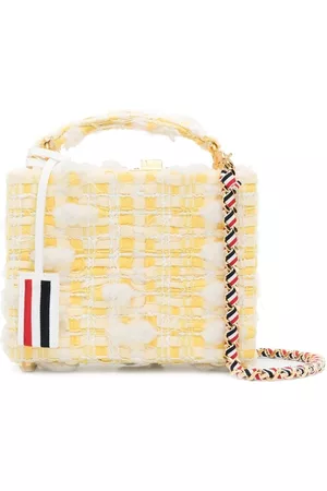 Thom Browne Bandolera micro de tweed
