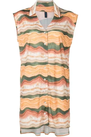 Lygia & Nanny Vestido camisero Jamile estampado
