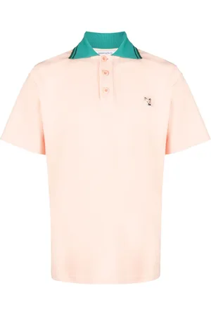 Maison Kitsuné Polo con aplique del logo