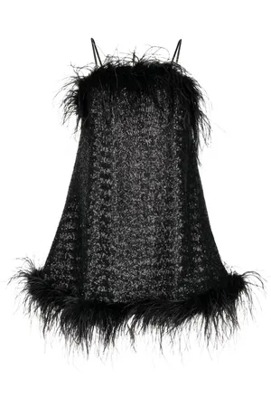 Gilda & Pearl Vestido Seraphina con plumas