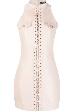 Balmain Vestido corto sin mangas