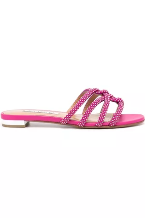 Aquazzura Sandalias con detalles de cristales