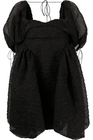 Cecilie Bahnsen Minivestido Sidra con manga farol