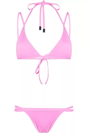 The Attico Bikini con detalle de tira
