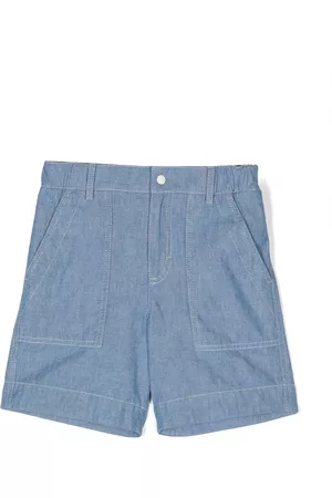 Moncler Bermudas con parche del logo