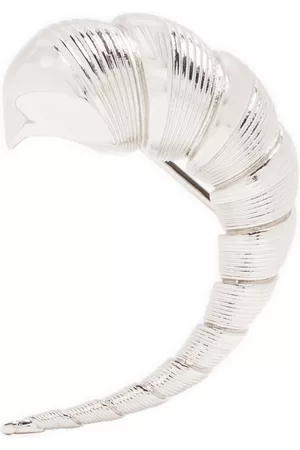 Courrèges Pendiente earcuff con forma de concha