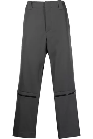 OAMC Pantalones rectos con detalle de cremallera