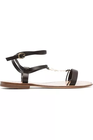 santoni Sandalias planas con tira en T