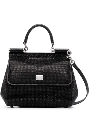 Dolce & Gabbana Bolso de hombro con apliques de strass
