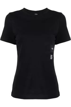 GOEN.J Camiseta con logo estampado