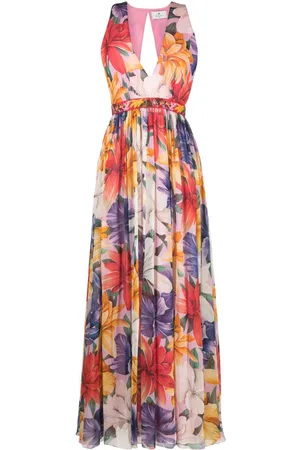Etro Vestido con motivo floral