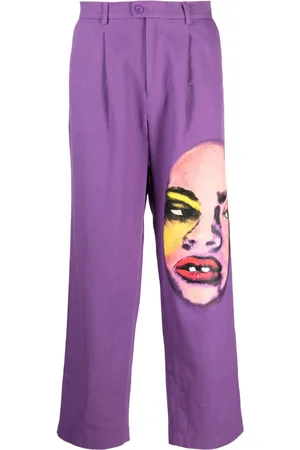 KIDSUPER STUDIOS Pantalones con motivo gráfico