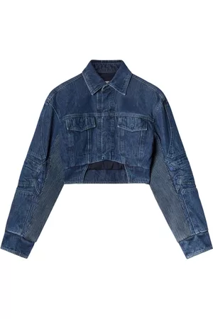 OFF-WHITE Chaqueta vaquera con abertura