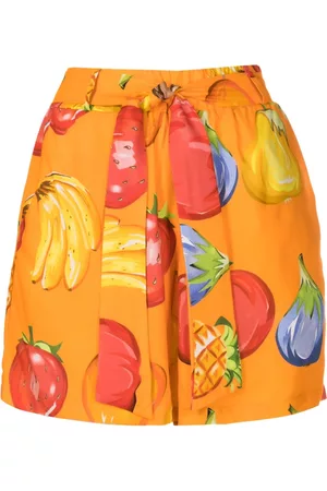 AMIR SLAMA Shorts con motivo gráfico