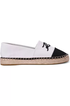 Karl Lagerfeld Alpargatas con logo bordado
