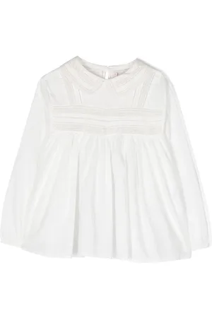 BONPOINT Blusa con cuello Peter Pan