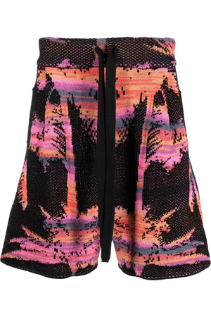 LANEUS Bermudas estampadas