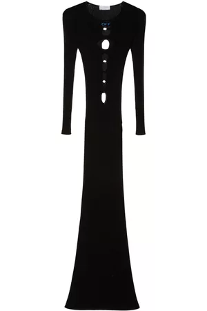 OFF-WHITE Vestido con aberturas