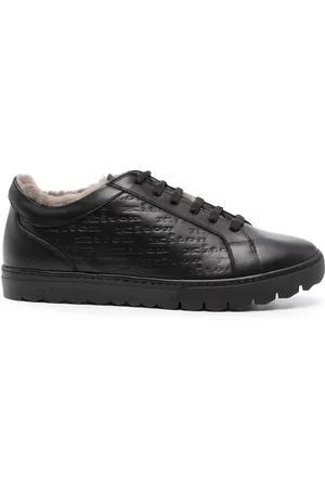 Kiton Zapatillas con logo en relieve