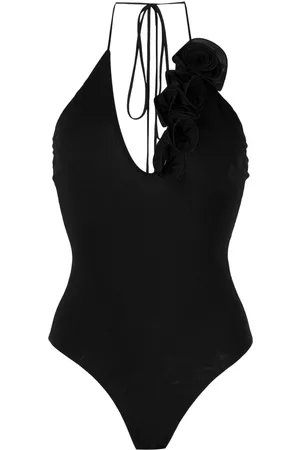 MAGDA BUTRYM Top con apliques florales