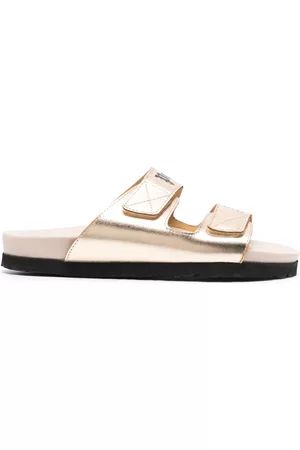 Palm Angels Chanclas con logo estampado